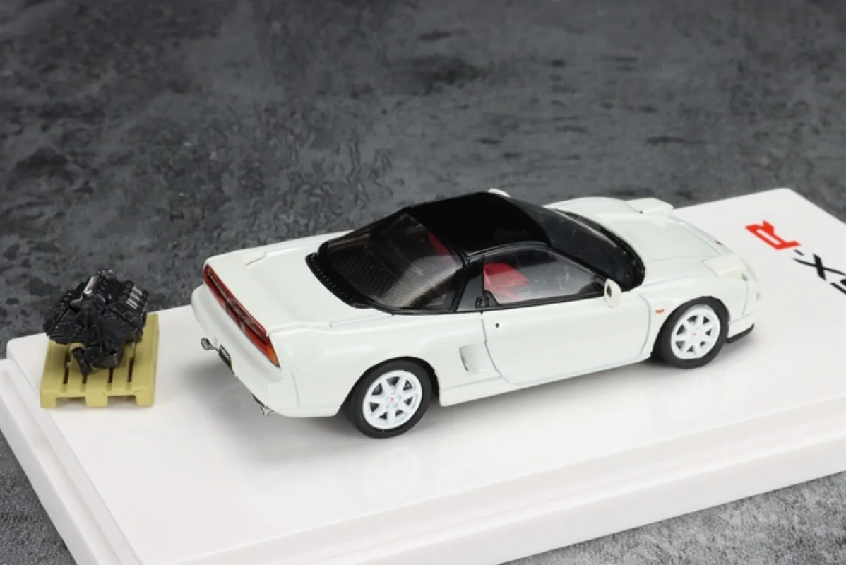 Hobby Japão Diecast Escala 1/64 ‌ Honda NSX NA1 Type R (1994) [Spec de exibição de motor C30A] brinquedos modelo de carro de liga para presente de meninos