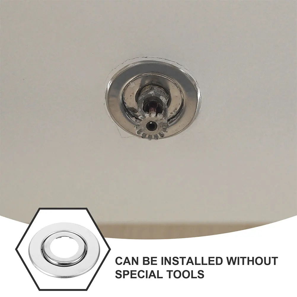 20 Stuks Fire Sprinkler Afdekplaten Ronde Rozet Rvs Protector Plaat Voor Fire Sprinkler Hoofd Muur Flens Pijp