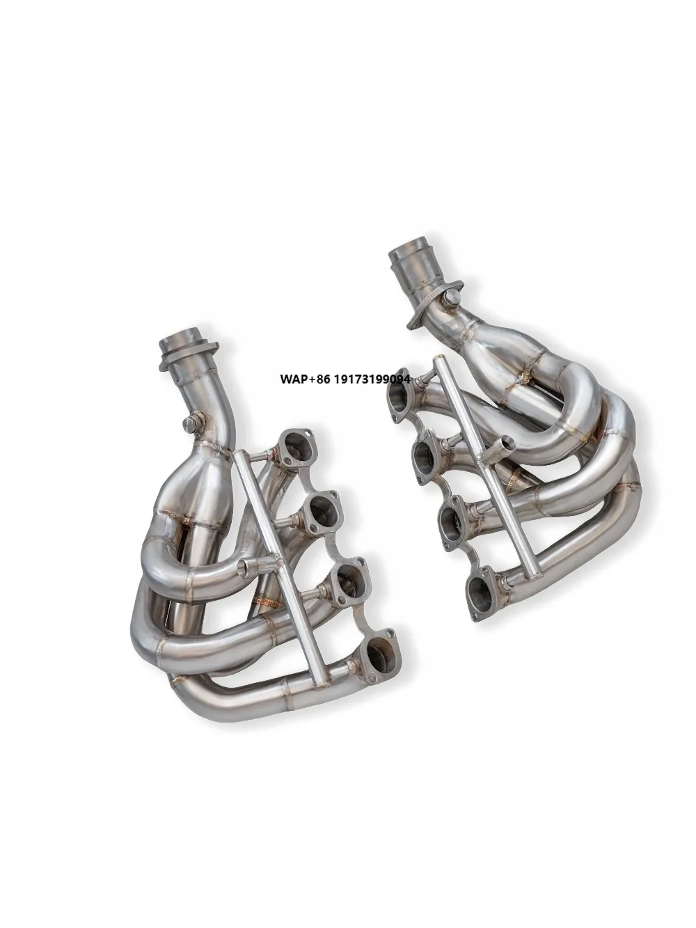 

Exhaust Manifold Header for F360 Modena V8 3.6L 1999-2005 Stainless Steel Downpipe Exhaust Catalytic Converter Retrofit