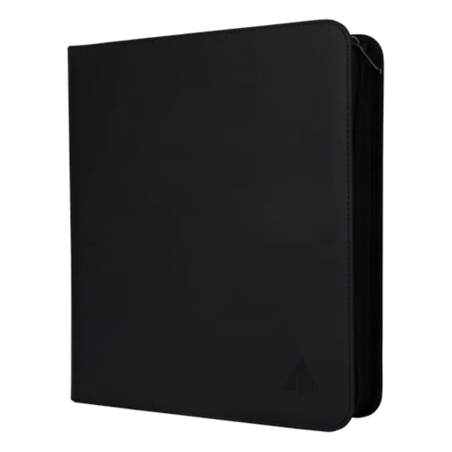 

Папка для коллекционных карточек на 9 карманов, вмещает 1404 карты - Металлический держатель для карт с D-образными кольцами и 78 двусторонними прозрачными страницами, с верхней загрузкой, для коллекционеров