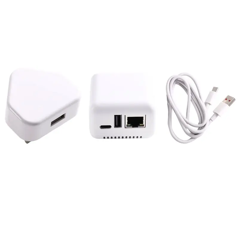 X64A-NP330 Network Print Server USB 2.0 For LAN Printing USB 2.0 Mini NP330N Print Sharing For Android PC Printer UK Plug