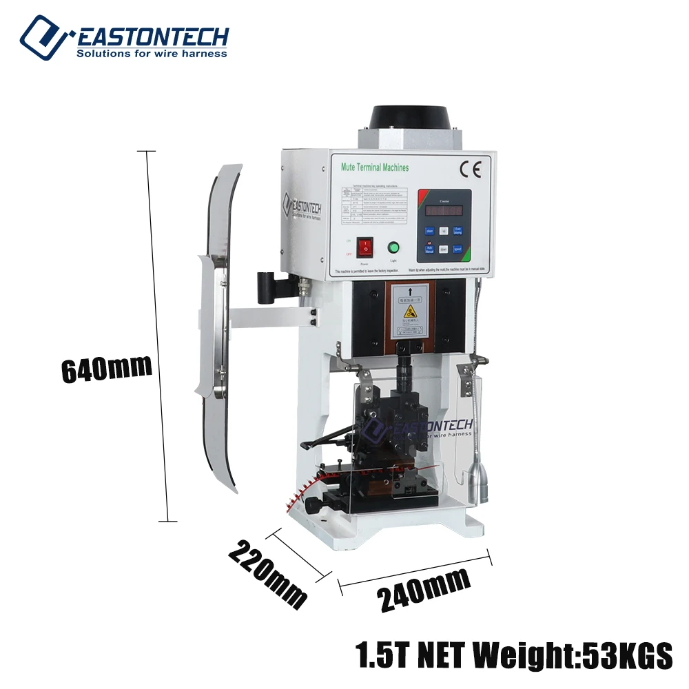 2026 New Estontech EW-09C Free Blade Wire Terminal Crimper Loose Terminal Crimper for TE, JST, MOLEX