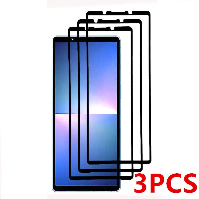 3PCS Screen Glass For SONY Xperia 5V 5IV 5III Front Tempered Protector For Xperia 5II Front Glass Film 9H