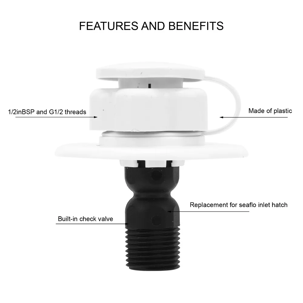 

Фильтр из нержавеющей стали, люк для заправки воды на колесах, встроенный клапан, односторонний клапан, гравитационный вход воды, модификация автомобиля
