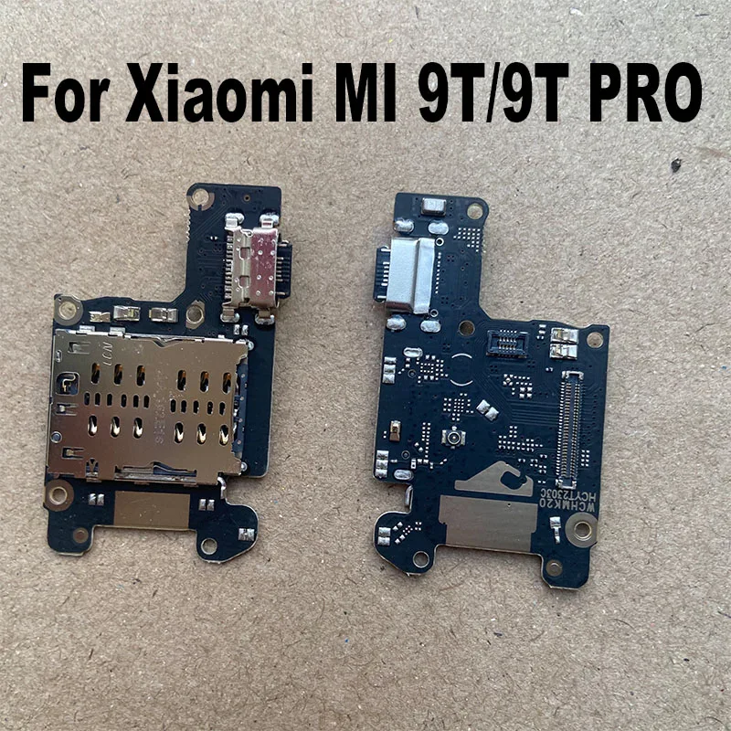 For Xiaomi MI 9T PRO USB Charging Dock Port Mic Microphone Connector Board Flex Cable With IC Repair Parts MI9T Fast