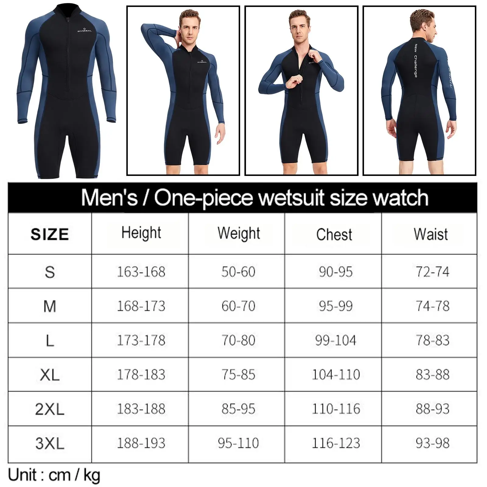 Neoprene 1.5mm Men Wetsuit Shorty Diving Suit Shorts for Surfing Kayaking