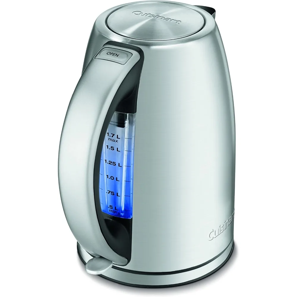 Cuisinart 1.7-Liter Electric Kettle, Cordless Electric Tea Kettle, 1500-Watts for Fast Heat-Up of Water