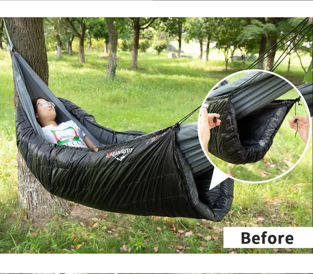 Kamperbox Hammock Quilt Down Quilt Underquilt Sleeping Bag Down Hammock Underquilt Down Camping Quilt Sleeping Bag Tourism Down