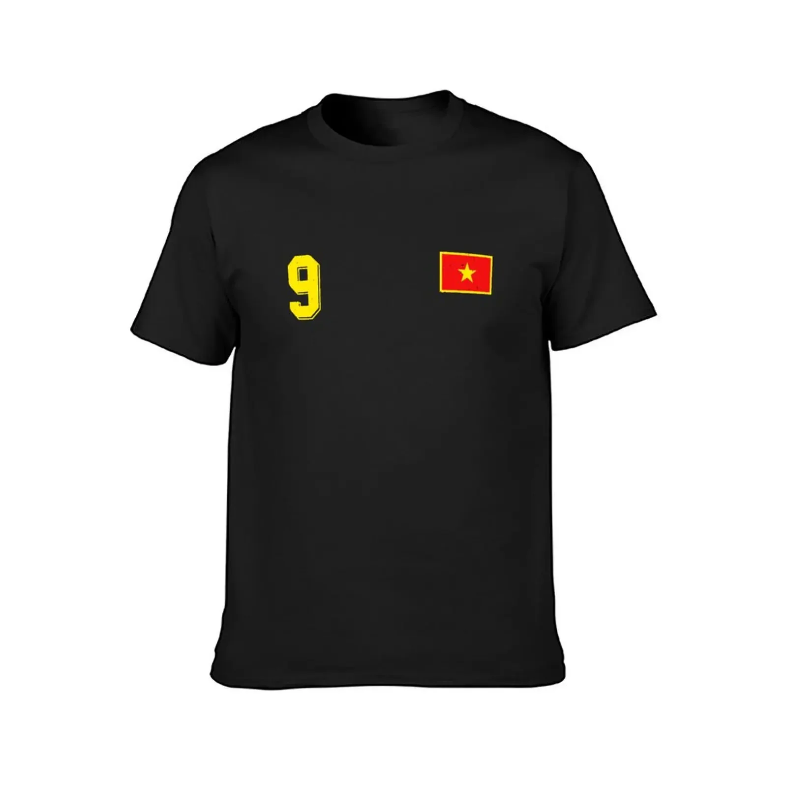 Retro Vietnam Soccer Jersey Vietnamese Football T-Shirt boys animal print sports fans custom t shirt mens t shirt