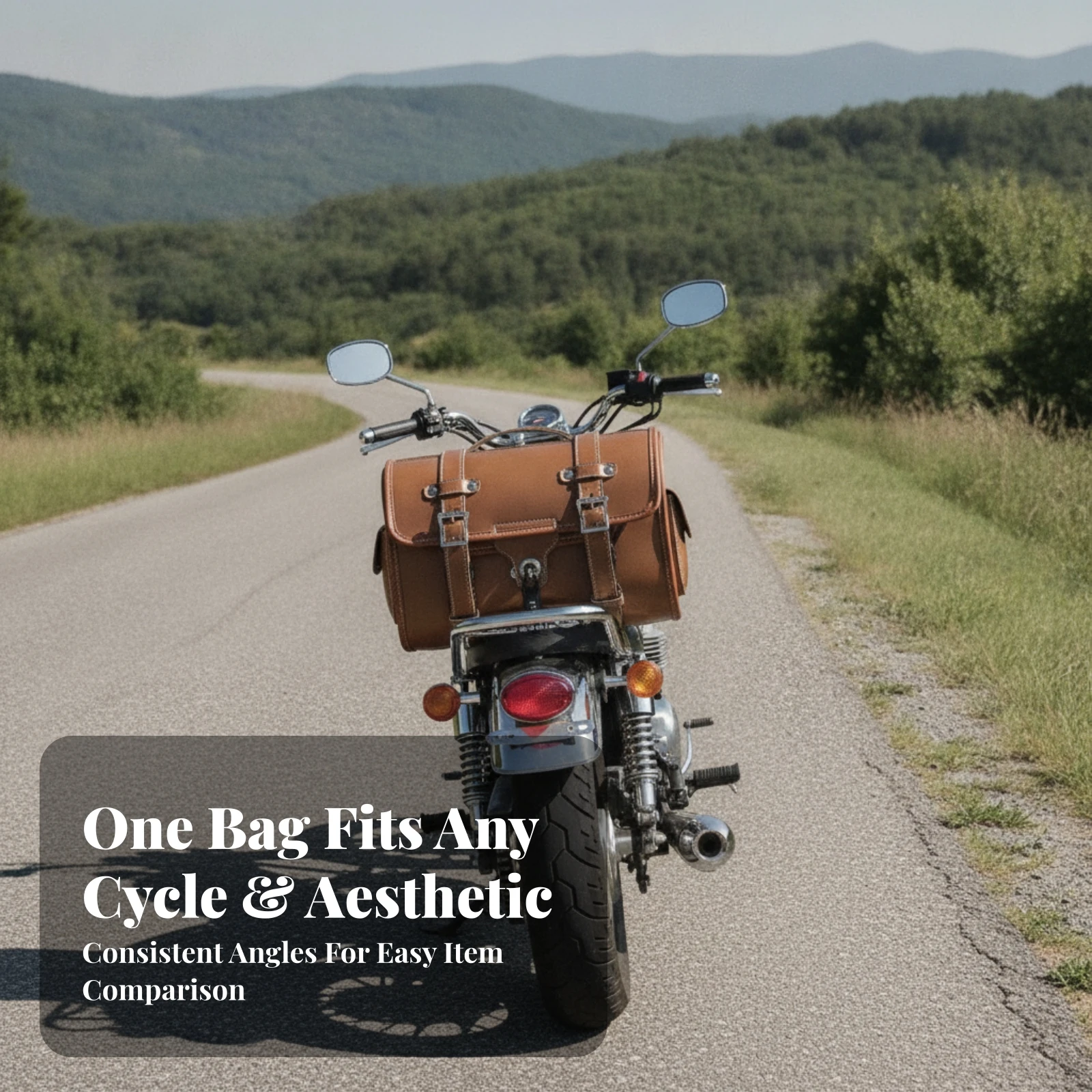 Motorcycle Tail Bag Structured Motorcycle Rear Bag Luggage Semi-Rigid Easy to Clean for Commuters, Daily Commuting