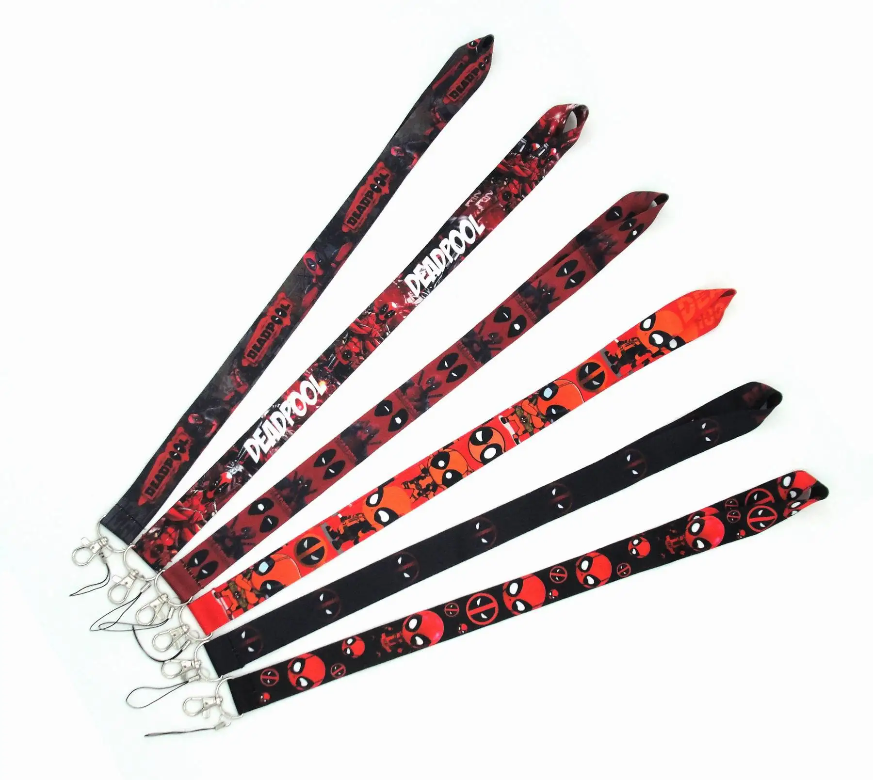 Disney Deadpool 3 Lanyard Rope Anime Cartoon Cute Key Neck Strap Lanyard Lasso Student Chain Anti-loss Decorative Accessories