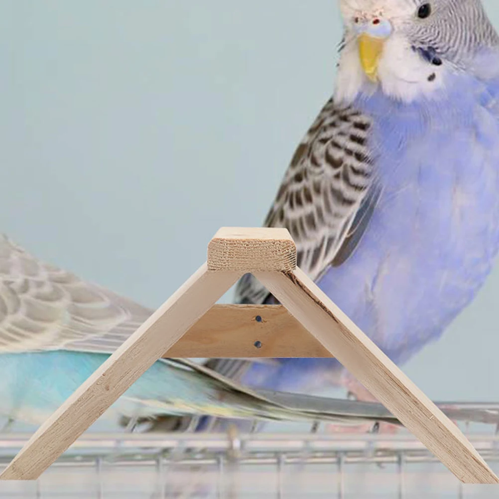 

5 Pcs Solid Wood Perch Bird Stand Support Roosts Racing Pigeon Perches Rest Ai for Pigeons Hen