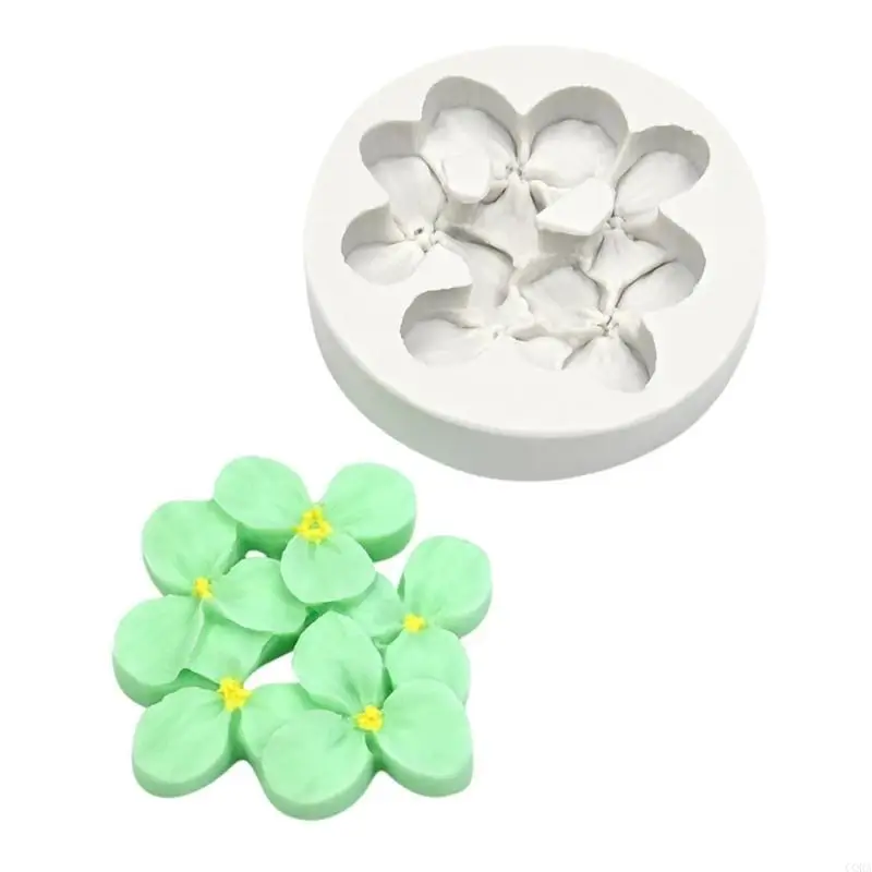 CORA Flower Fondant Silicone Molds for Chocolate Candy Cake Fondant Baking Silicone Molds for Candle Soap Making