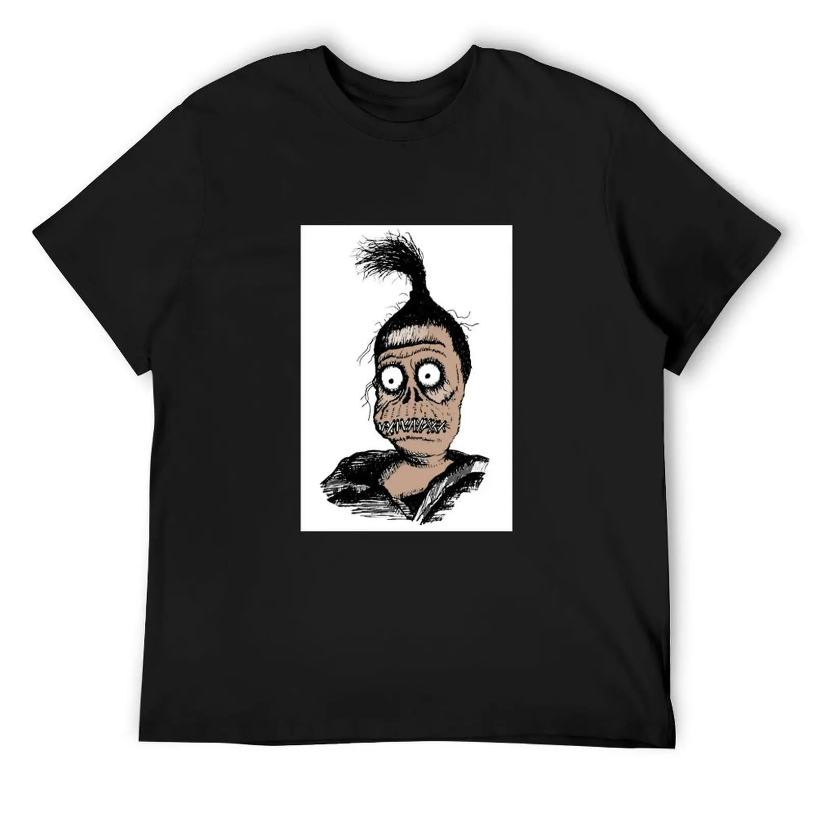 Shrunken Head T-Shirt plus size tops summer clothes customizeds heavyweight t shirts for men