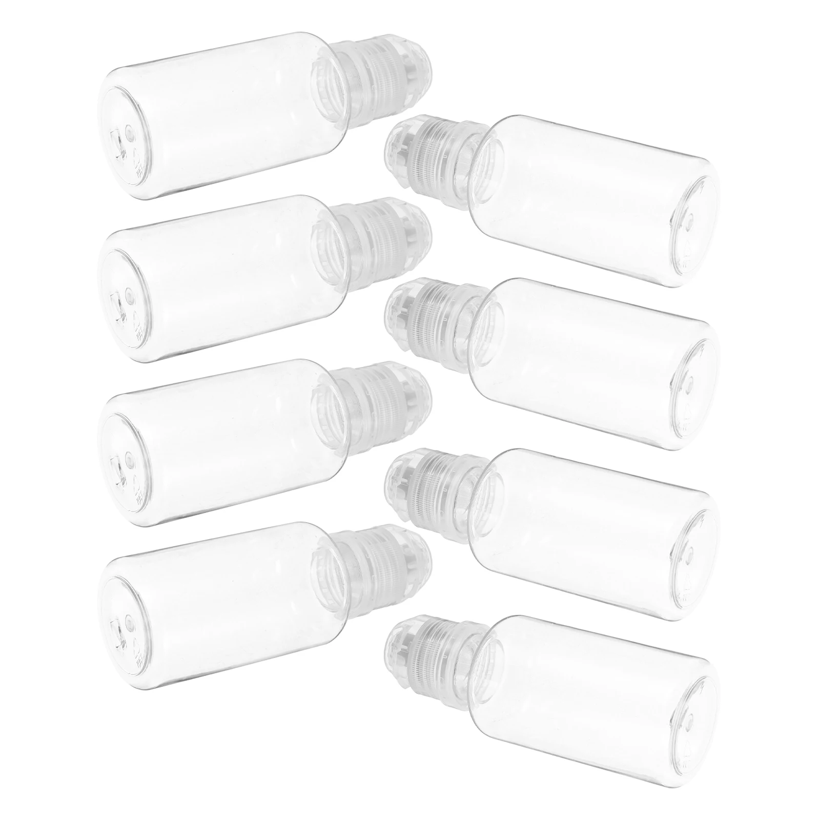 

8pcs Mini 95ml Reusable Squeeze Bottles Honey Dispenser Camping Travel Kitchen Leak Proof Condiment Sauce Bottle Small