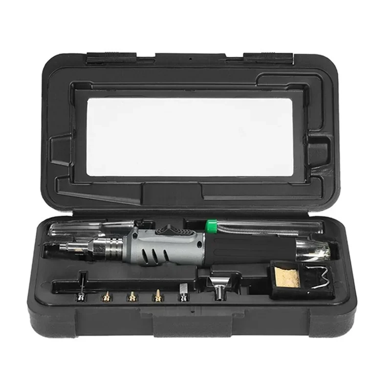 

10-in-1 Portable Gas Soldering Iron Set - Constant Temperature Electronic Maintenance Welding Accessories & Table Kit