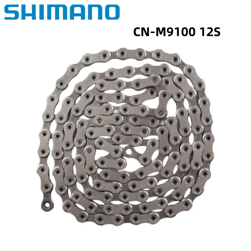 

Цепь велосипедная SHIMANO XTR CN-M9100 HG 12 скоростей 114L/126L HYPERGLIDE+ 12s, оригинальная цепь для велосипеда