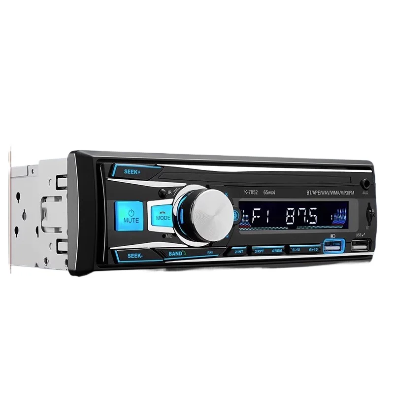 Multifunctional car radio Universal 12V24V Bluetooth MP3 player Audio plug-in card Car CD host
