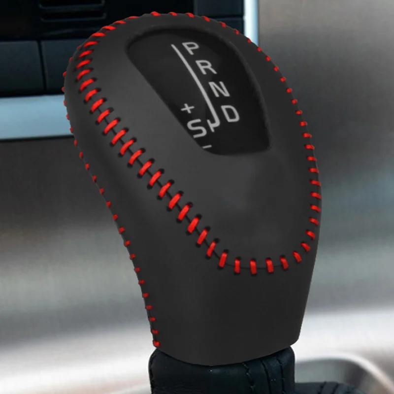 

For Volvo XC60 CX90 S60L S80l S90 V90 Artificial Leather Car Gear Head Shift Knob Cover Protector Shell Car Gear Cover