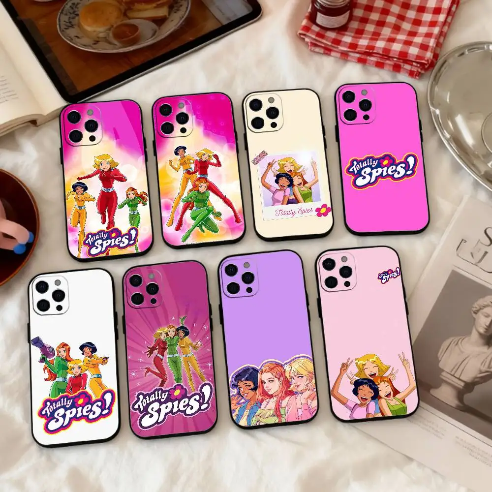 

1PC S-Stylish T-Totally S-Spies Phone Case Silicone Soft For IPhone 17 16 15 14 13 12 11 X XR Plus Pro Max Plus