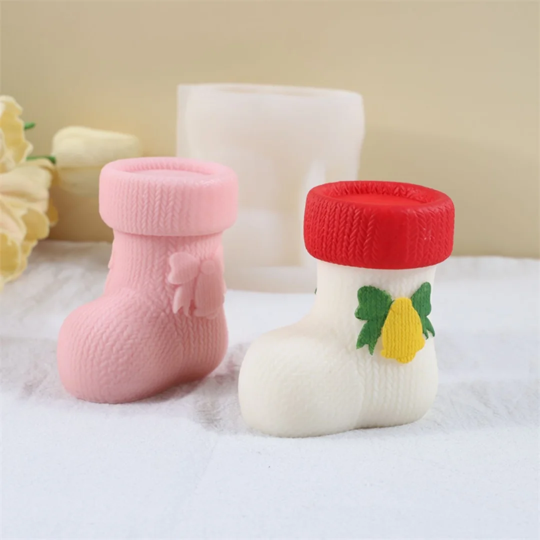 الأحذية الروائح الجبس اليدوية الديكور قالب من السيليكون DIY قالب شمع الجص المعطرة