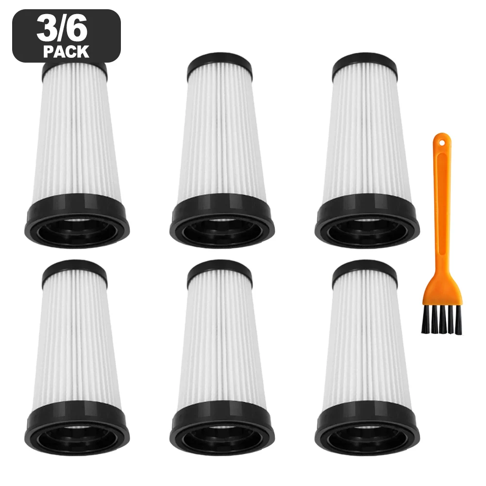 

3/6pcs HEPA Filter For Iwoly C150 Cordless Vacuum HEPA Filter And Cleaning Brush For Cordless Vacuum Cleaner Accessories