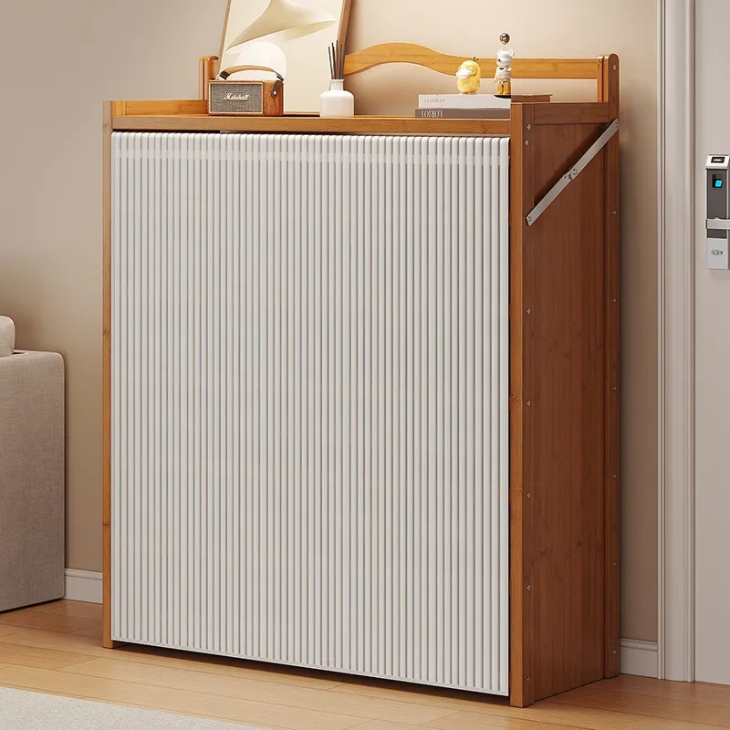 

Firm Installation-free, Easy-to-enter Dust-proof Shoe Cabinet, Folding One-pull Shoe Rack, Multi-layer Shoe Rack Factory