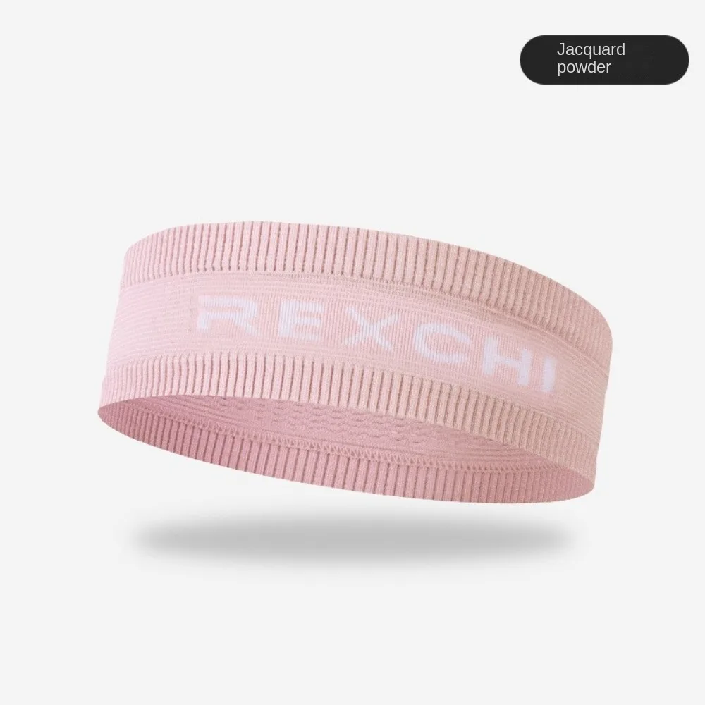 Hot Sale Wide Belt Sports Headband Non Slip Solid Color Sweat Conduction Band Strong Elasticity Washable Hairband Outdoor Sports