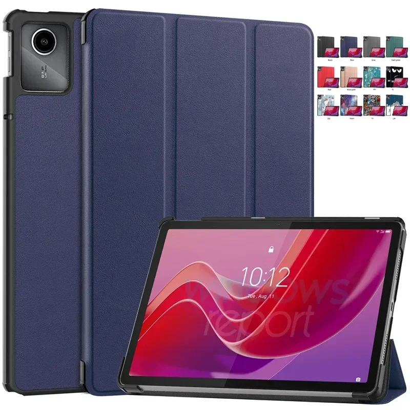 Funda para tableta inteligente Lenovo Tab M11 Xiaoxin Pad 2024, carcasa con soporte triplegable de 11 pulgadas, M11