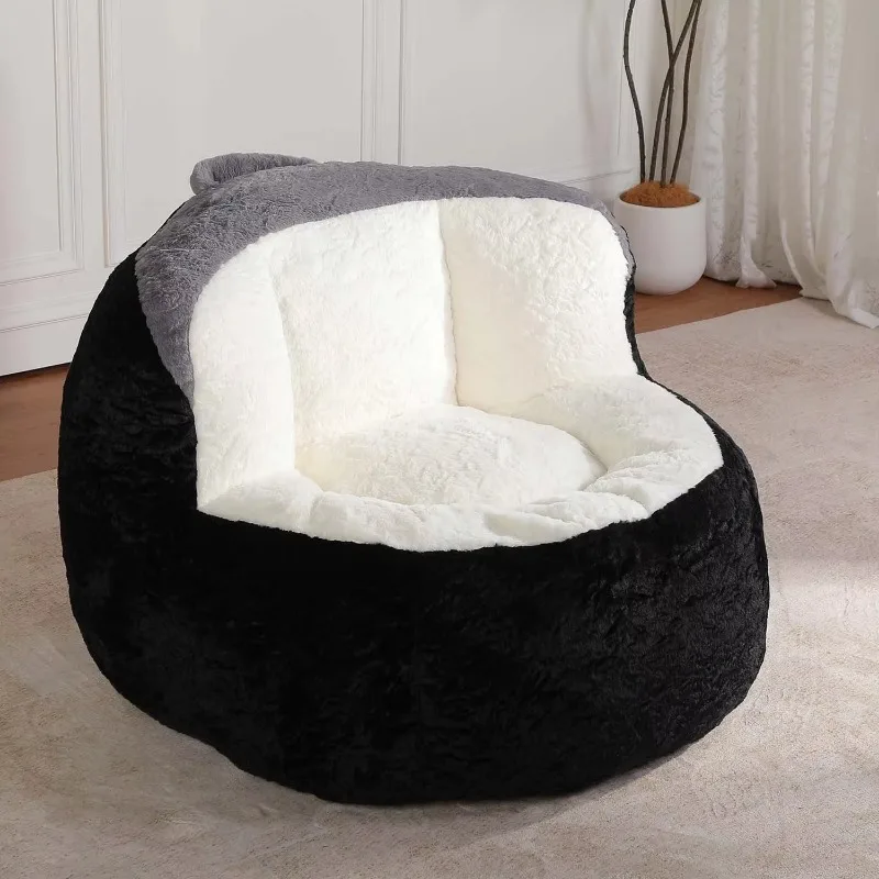 Modern design multi-functional living room sofa, large cloud bean bag sofa