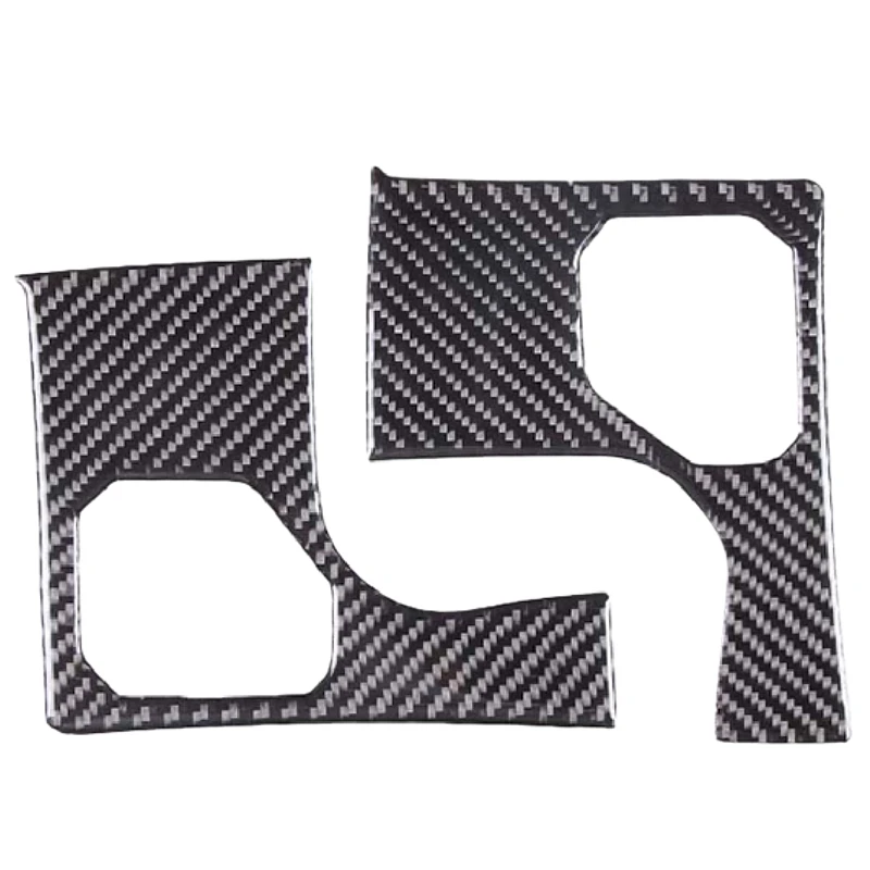 For2022-2023 Toyota Tundr Instrument Panel Air Outlet Trim Accessory Part Real Carbon Fiber Soft