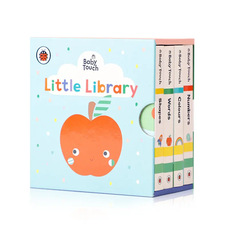 

MiluMilu English Original Imported Baby Touch: Little Liry Small Book 0-2 Children's Early Education