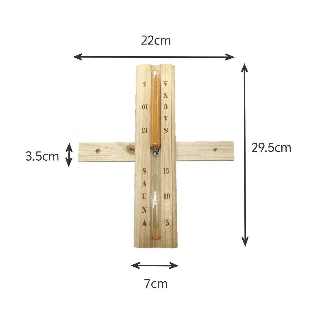 Jam pasir Sauna 15 menit