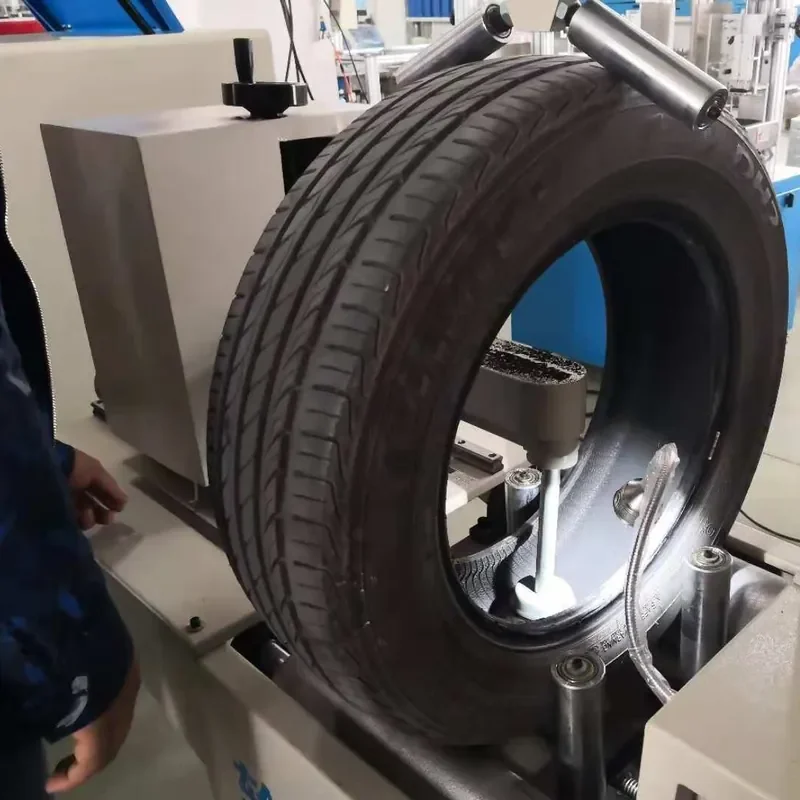 Automatic Tire Upgrade Equipment, Anti-puncture Explosion-proof Car Tire Grinder & Adhesive Sprayer