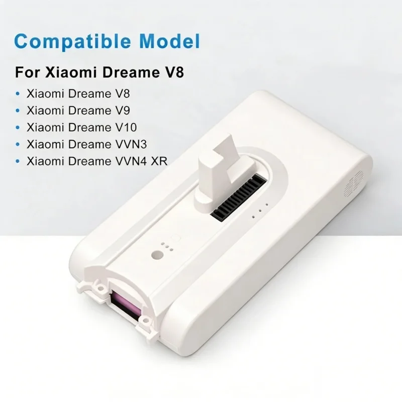 

Rechargeable High-Performance Lithium Battery Replacement Parts for V8 V9 V9P V10 XR VVN3 VVN4 Cordless Handheld Vacuum Cleaner