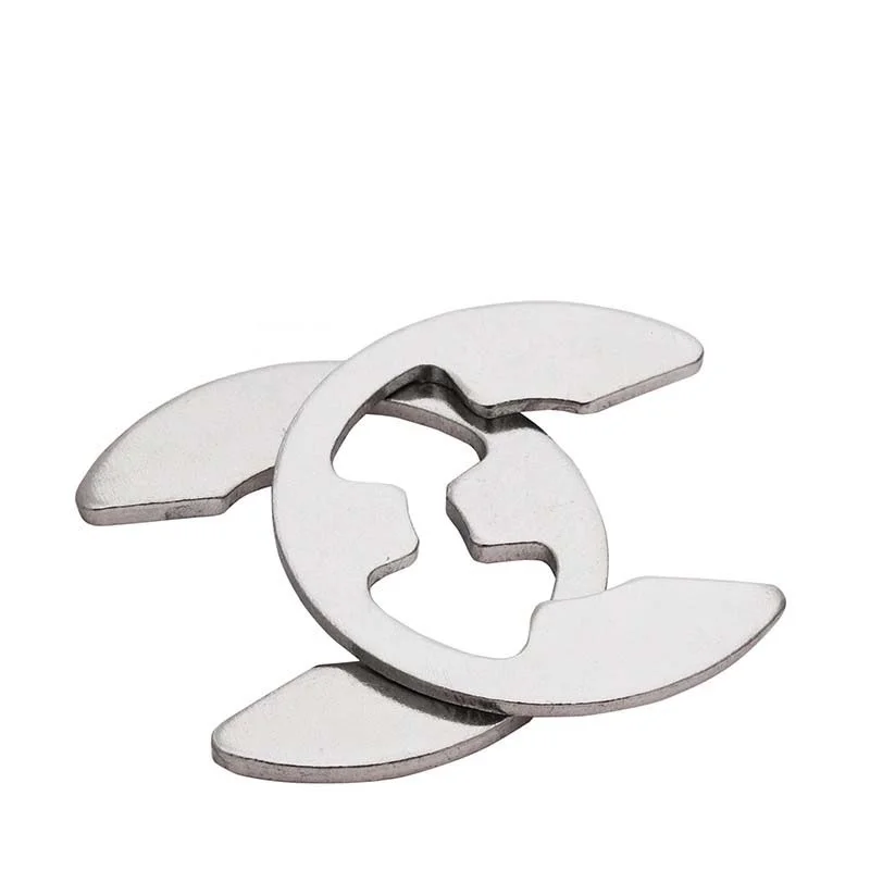 304 Stainless Steel Split Retainer Ring Stainless Steel E Clip Circlip Retaining Ring Washer Size φ1.2mm / φ1.5mm / φ2mm - φ