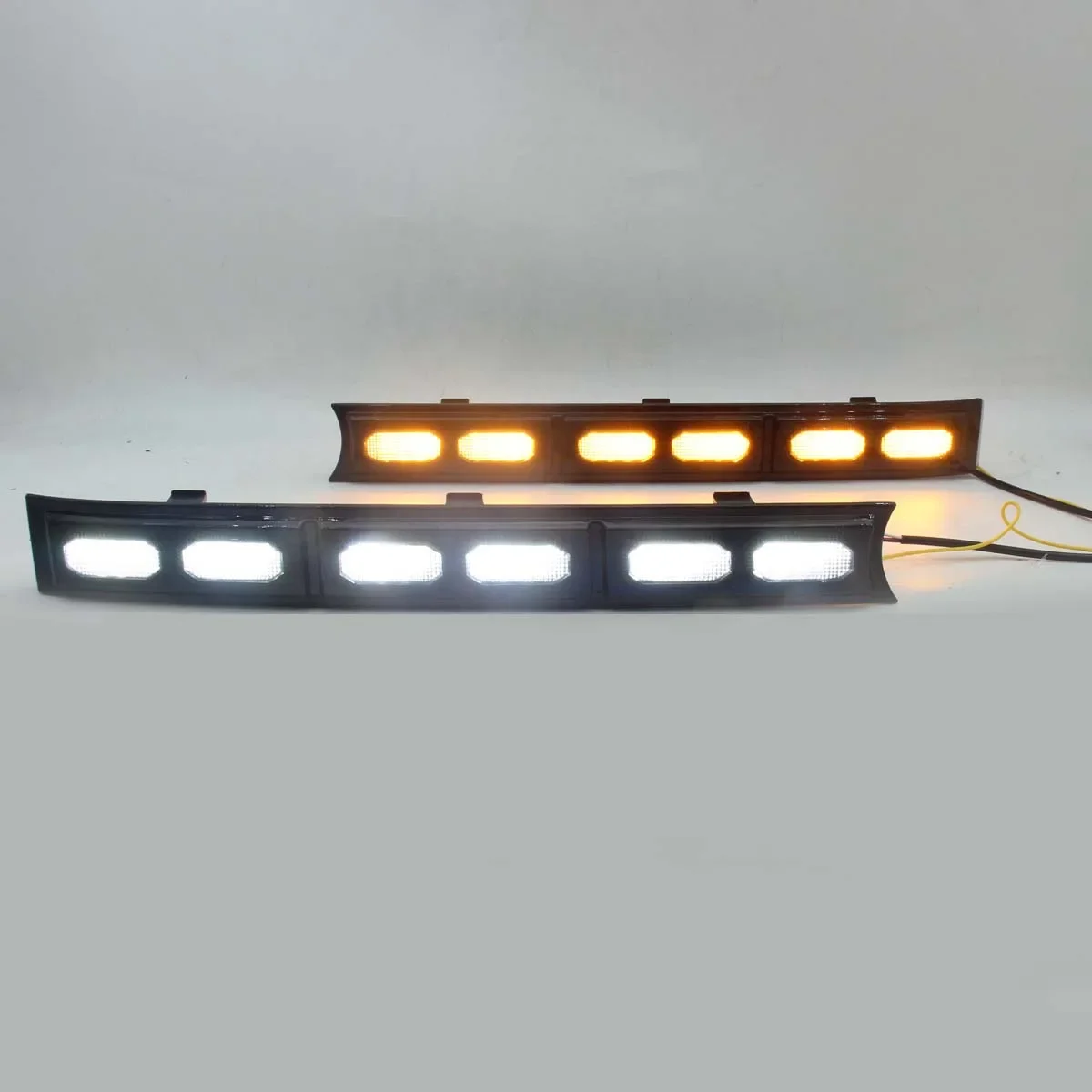 Car Center Grille Light Day Light for Ford Ranger 2023 2024