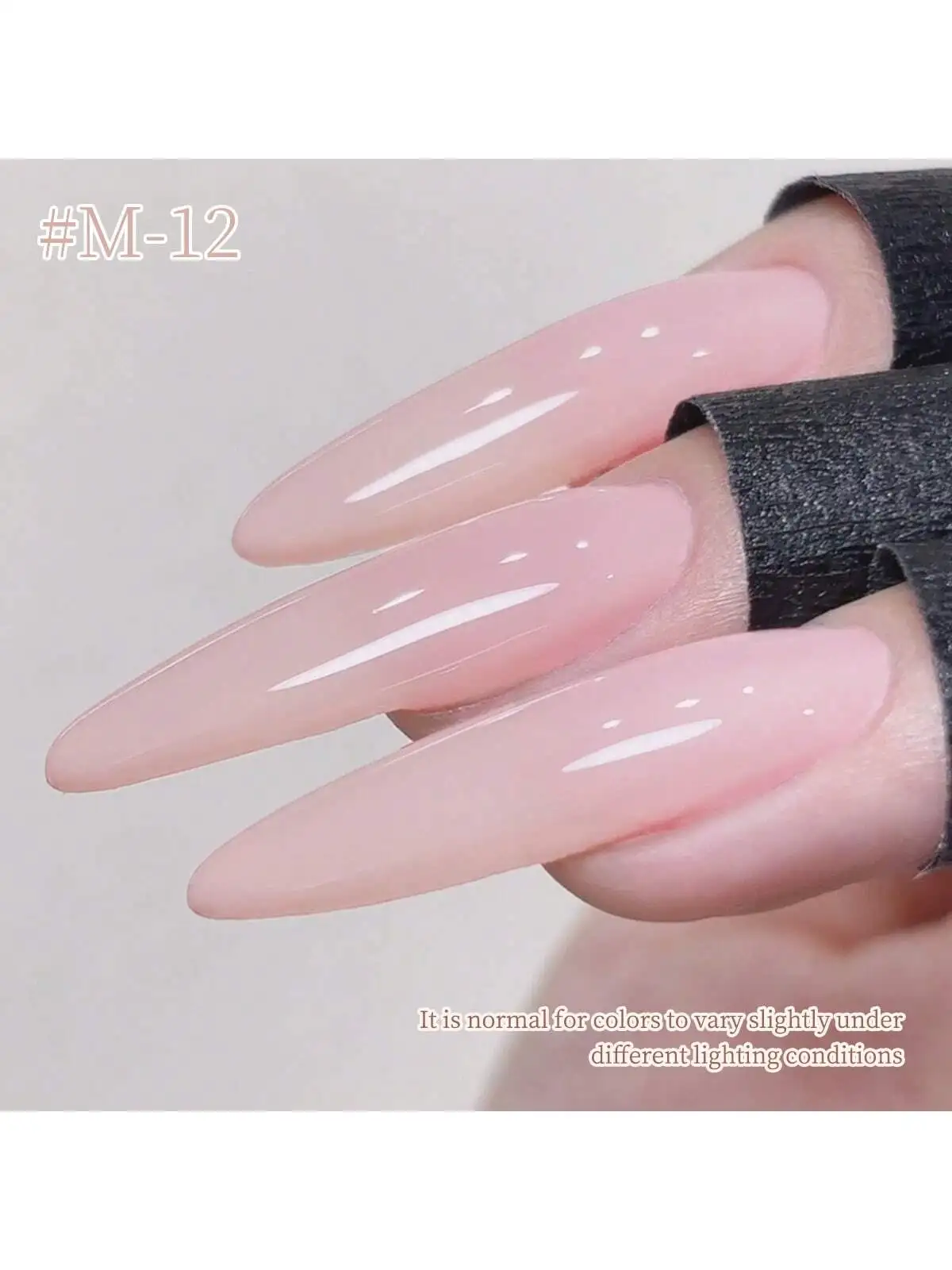 6pcs 15ml Ice-Transparent Nude Pink Nail Polish Full Set of Phototherapy Gel Suitable for Nail Salon DIY gallery 3