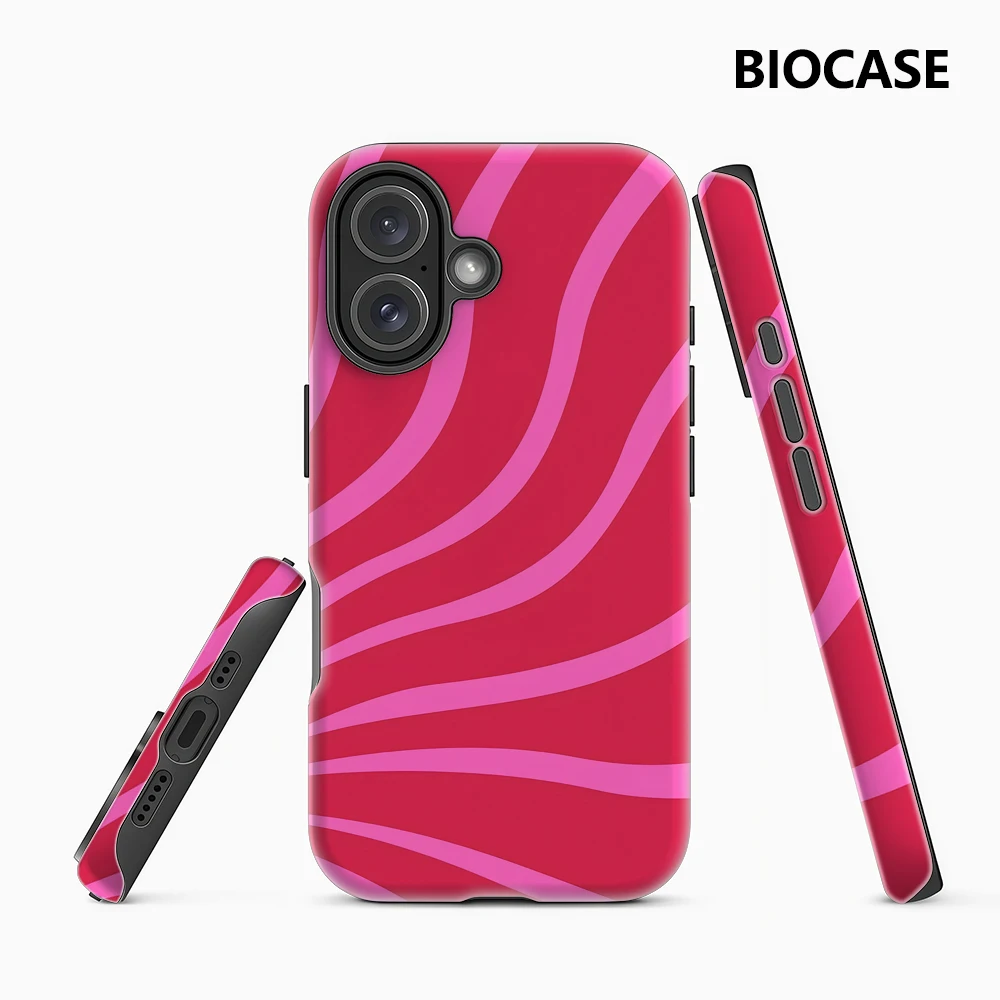 Pink Rays IPhone 17 Must-Haves Handyhülle für IPhone 17 16 15 14 13 12 130 Pro Max Plus Doppelschichtige Rückseite