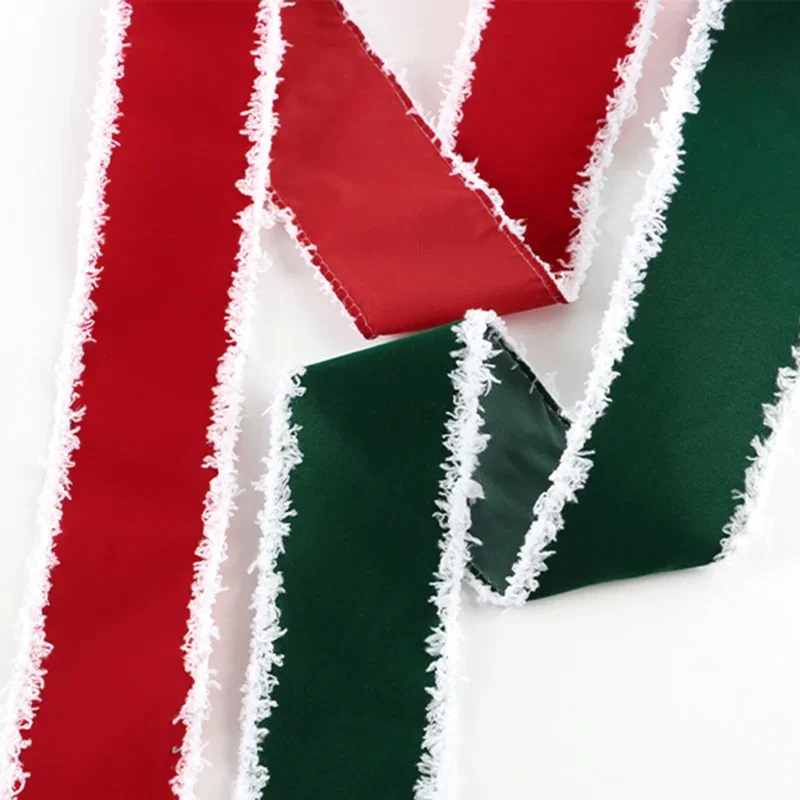 (5 jardas/rolo) 6.33cm fita peluda de natal caixa de presente de celebração de ano novo com design atmosfera foto família