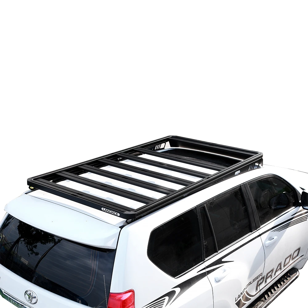 Off Road Accessories Aluminum Alloy Land Cruseir Cross Bars LC300 Flat Platform Car Roof Racks