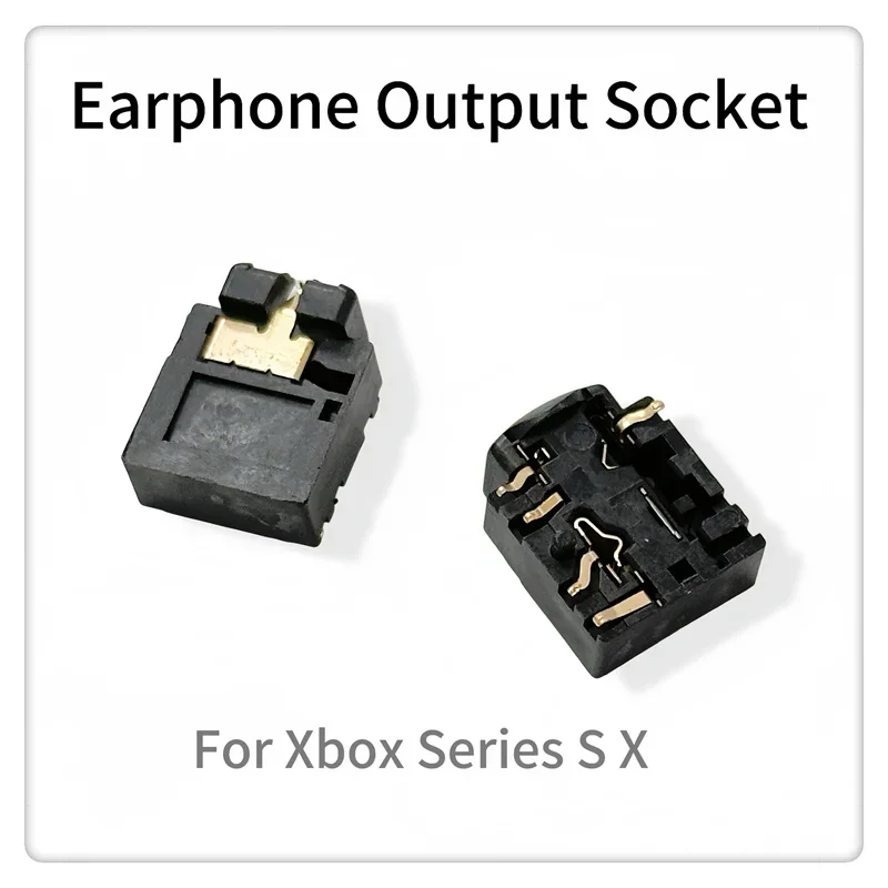 30 unids/lote para Xbox One S Slim Elite controlador 3,5mm auriculares Jack puerto enchufe auricular para Xbox Series X S