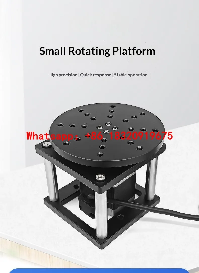 Cyclmotion CNC HYDZT57 Small Rotary Inspection Platform with Electric R-axis Laser Marking