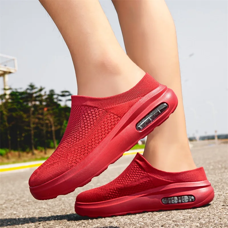 Men Wide Fit Comfort Slip On Shoes Mesh Breathable Arch Support Non Slip Footwear For Daily Walking And Outdoor Travel