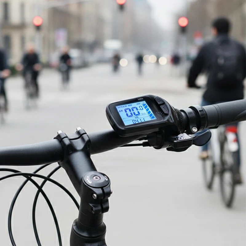 

Haytrix S886TH【UART2】Electric Bicycle Cycle Snelheidsmeter Fiets Digitaal Stopwatch Ebike Fietsen Odometer Fietscomputer