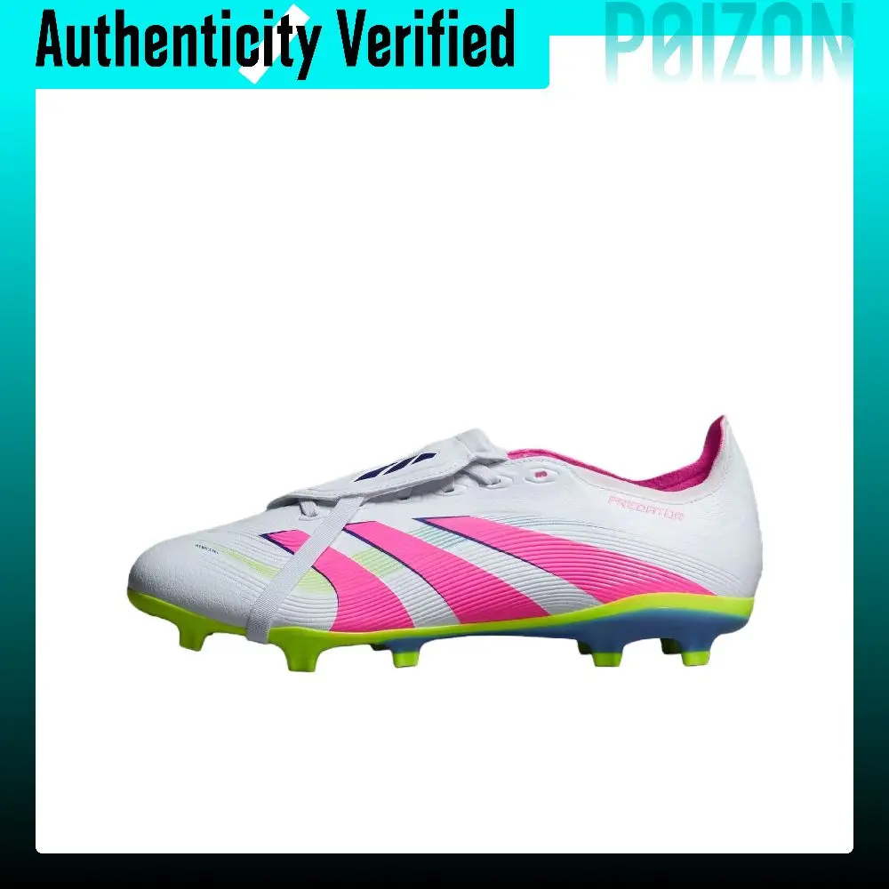 Adidas PREDATOR LEAGUE MG Multi Ground FG Firm Ground Artificial Turf Soccer Shoes Men's White Pink ID1320