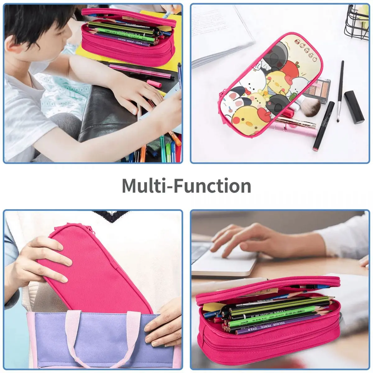 Sylus Girl Dinner Zayne Love Deepspace Pencil Case University Back To School Pencil Cases Stationery Organizer