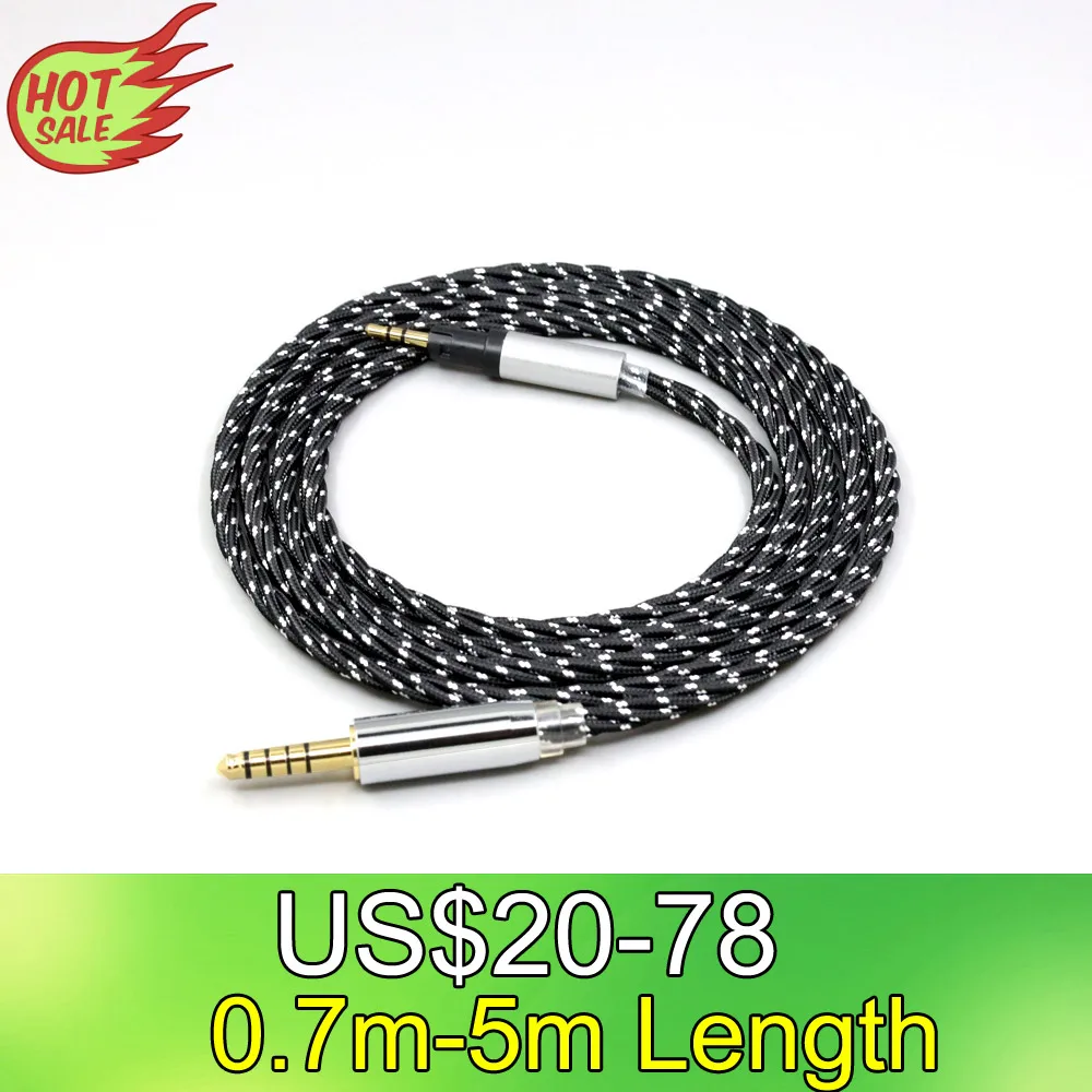 

OCC Mixed OFC Twisting Nylon Earphone Cable For Austrian Audio Hi-X15 Hi-X65 Hi-X50 X55 Headphone LN008729