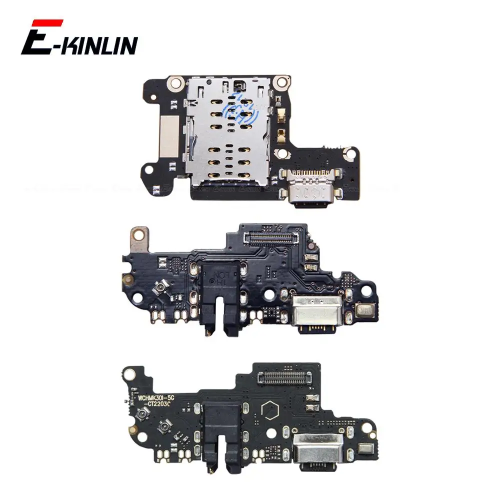 Power Charging Connector Plug Port Board Flex For Xiaomi Redmi K20 K30 K30S K40 K40S K50 Gaming Ultra K50i K60E K60 Pro Plus