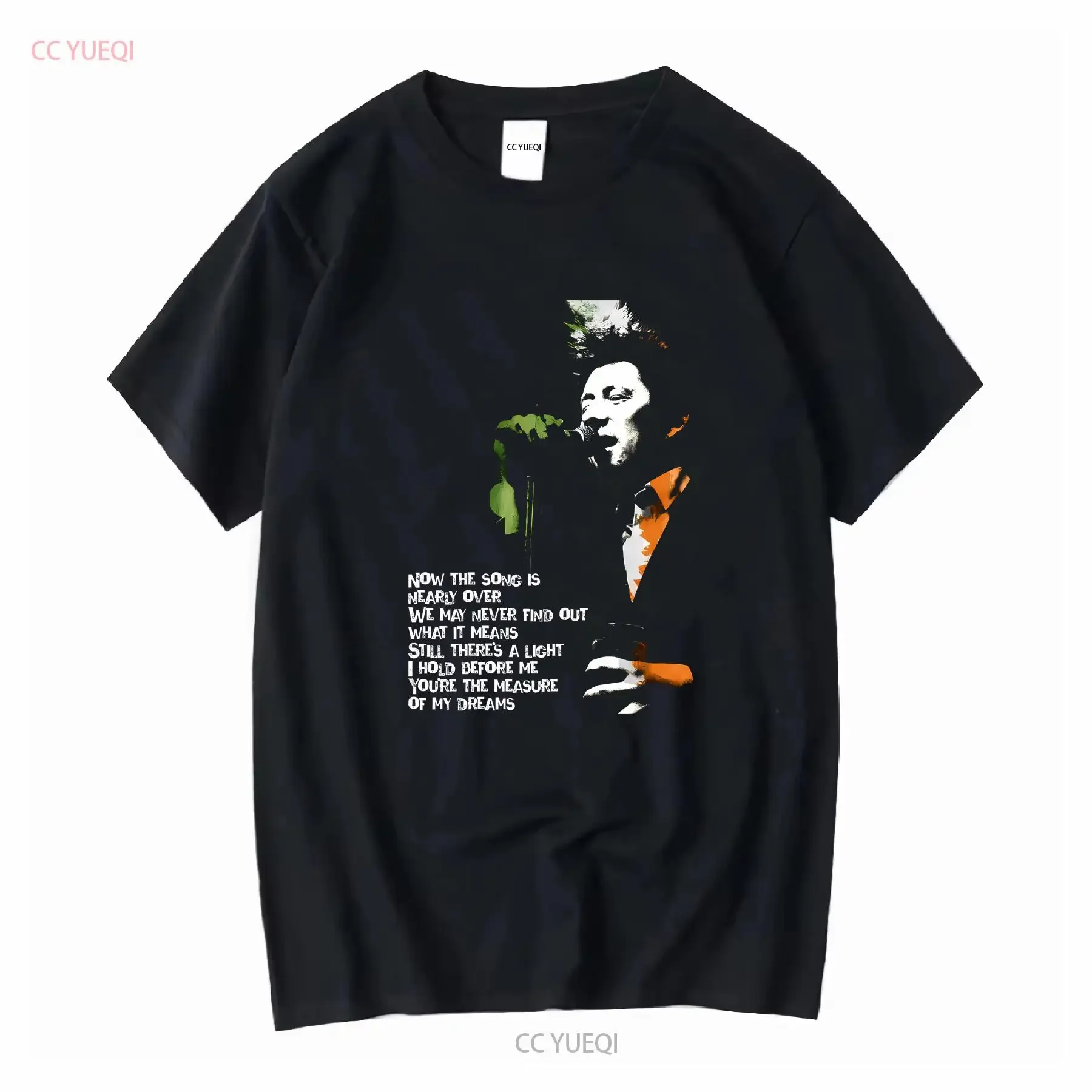Shane MacGowan Memories Black T Shirt AP17292 long or short sleeves vintage Washed Versatile Soft streetwear Slightly Unisex